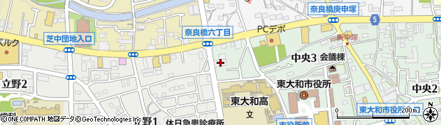 住友生命保険相互会社　東京西支社上北台支部周辺の地図