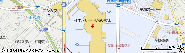 ＰＥＴＥＭＯビューティサロン　イオンモールむさし村山店周辺の地図