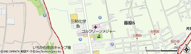 フラミンゴ藤原店周辺の地図