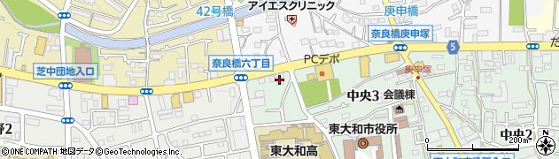 セカンドストリート　東大和中央店周辺の地図