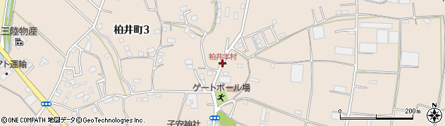 柏井本村周辺の地図