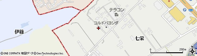 千葉県富里市七栄543周辺の地図