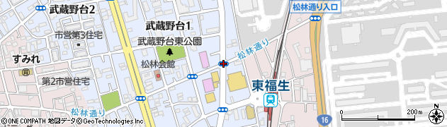 東福生駅北周辺の地図
