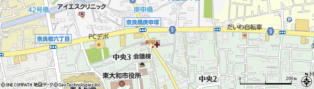 ステーキのどん 東大和中央店周辺の地図