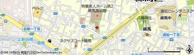 練馬高松園周辺の地図