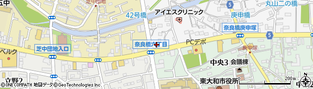 株式会社森事務所　東大和支店周辺の地図