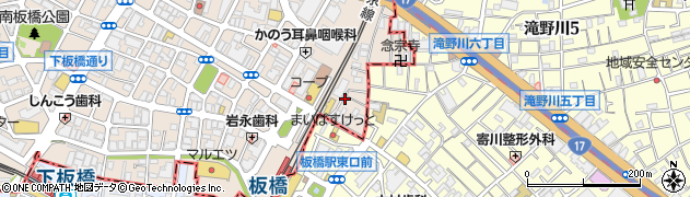 Tatako 板橋店周辺の地図