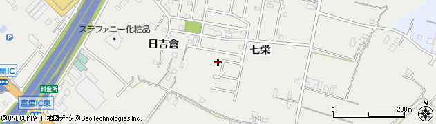 千葉県富里市七栄515周辺の地図