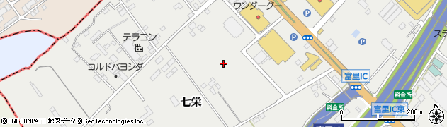 夢屋富里店周辺の地図