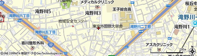 東京都北区滝野川3丁目29-2周辺の地図