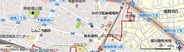 株式会社エイブル　板橋店周辺の地図