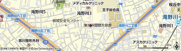 東京都北区滝野川3丁目29-11周辺の地図