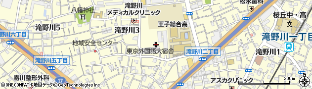 東京都北区滝野川3丁目53-10周辺の地図