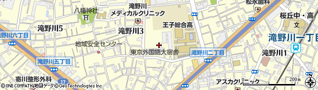 東京都北区滝野川3丁目53周辺の地図