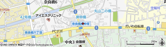 加藤商事株式会社　東大和営業所周辺の地図