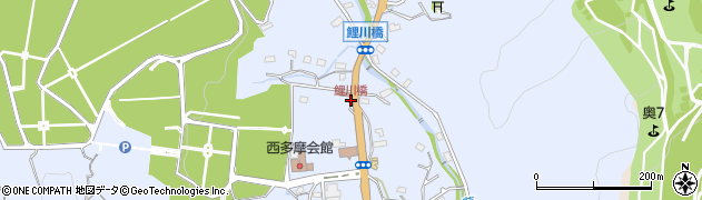 鯉川橋周辺の地図