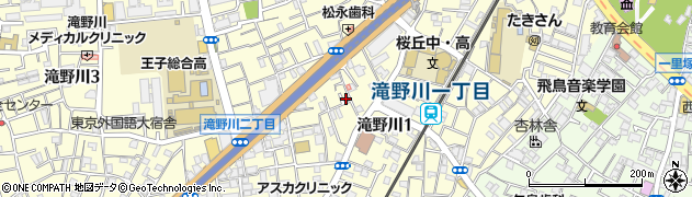 東京都北区滝野川1丁目71-1周辺の地図