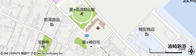茨城県神栖市波崎（東仲島西）周辺の地図