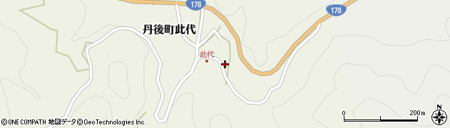 京都府京丹後市丹後町此代1344周辺の地図