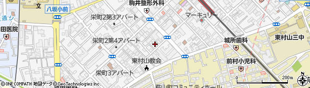 丸山クリーニング店周辺の地図