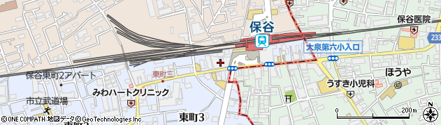 豊田生花　ソレイユ保谷店周辺の地図