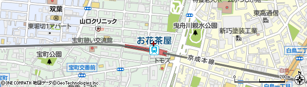 明光義塾　お花茶屋駅前教室周辺の地図