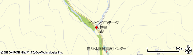 宝沢周辺の地図