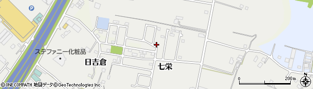 千葉県富里市七栄513-174周辺の地図