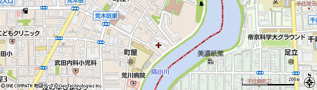 コスモアクアージュ東京ＥＡＳＴ周辺の地図