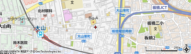 東京都板橋区大山東町26周辺の地図