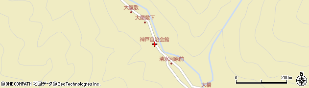 神戸自治会館周辺の地図
