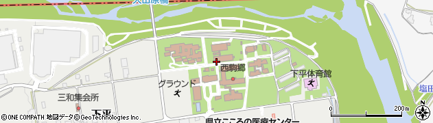 西駒郷　宮田支援事業部・わーく宮田周辺の地図