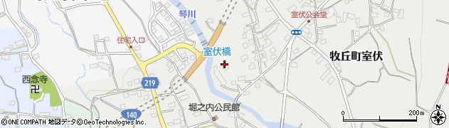 琴川周辺の地図