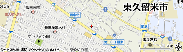 ＪＡ東京みらい東久留米周辺の地図