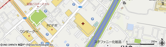 ジョイフル２富里店周辺の地図