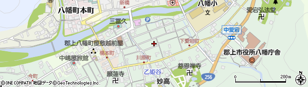 谷口理容店周辺の地図