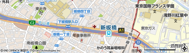 新板橋駅前薬局周辺の地図