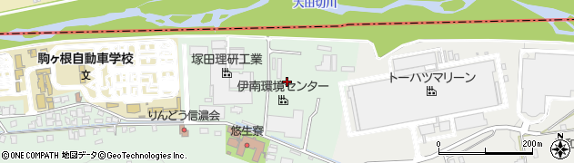 長野県駒ヶ根市赤穂太田切周辺の地図