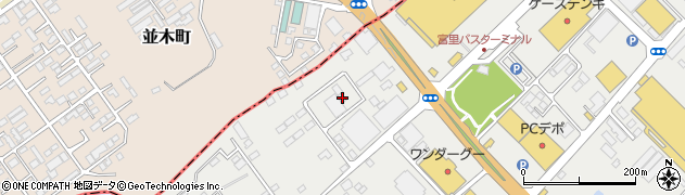 千葉県富里市七栄1002周辺の地図