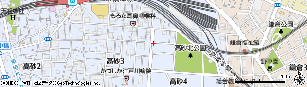 大栄パーク高砂駐車場周辺の地図