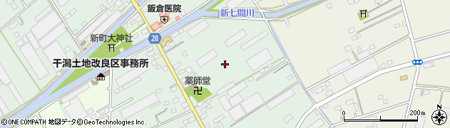 千葉県旭市新町周辺の地図
