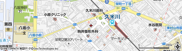 きらぼし銀行小平支店 ＡＴＭ周辺の地図