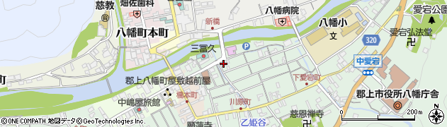 大垣共立銀行八幡支店周辺の地図