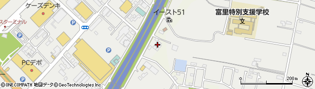 千葉県富里市七栄1458周辺の地図