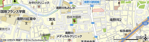 東京都北区滝野川3丁目61周辺の地図