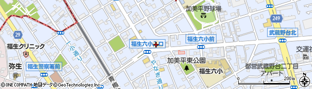 トヨタＳ＆Ｄ西東京福生加美平店周辺の地図