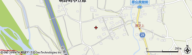 山梨県北杜市明野町小笠原2142周辺の地図