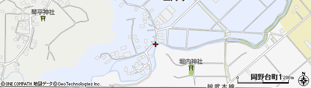 千葉県銚子市三門町414周辺の地図