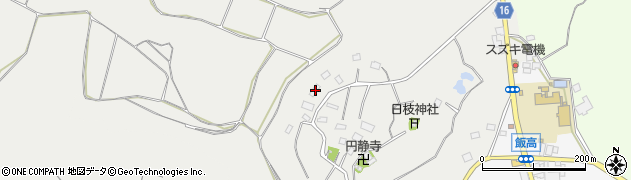 千葉県匝瑳市安久山195周辺の地図