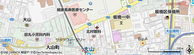 東京都板橋区大山東町57周辺の地図
